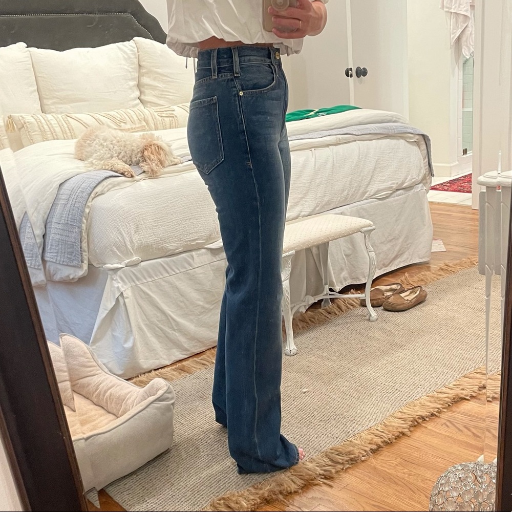 FRAME Le Jane Dorsey Straight Leg jeans